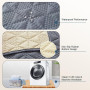 Taiyang Housse de canapé 100% imperméable, Housse de lit, Housse pour Animaux de Compagnie, canapé, Housse pour Meubles de canap