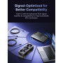 MINIS FORUM Station d'accueil d'extension eGPU DEG2 Thunderbolt 5 (80 Gbit/s, 140 W) et OCuLink, PCIe x16, avec Emplacement M.2 