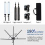 GSKAIWEN Kit d’Eclairage LED Studio de Photographie avec Support de Lumière Trépied et Lumière de Replissage pour Portrait, Vidé