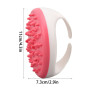 La Brosse de Massage de La Cellulite élimine La Cellulite Soulage La Tension Musculaire épurateur de Corps en Silicone Masseur d