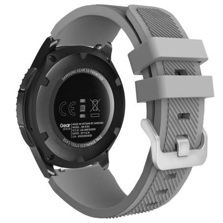 MoKo Bracelet Sport Compatible avec Samsung Galaxy Watch 3 45mm/Galaxy Watch 46mm/Gear S3 Frontier/Classic, 22mm Bracelet de Rem