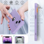 ORETECH Coque pour iPhone 15 Plus + 2 Pièces Verre Trempé Protection écran, Antichoc Souple Silicone TPU Arrière Rigide PC Avant