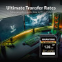 Gigastone A2 V90 Carte Mémoire SDXC 128 Go, 4K Caméra Extreme Série, Vitesse 160 Mo/s. Compatible avec Caméra Canon Nikon Sony P