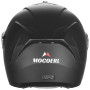 MOCOERL-Casque de Moto, Casque modulable, Casque intégral pour Hommes et Femmes avec Protection de Menton renforcée, Double visi