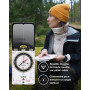 SUUNTO MC-2 Boussole de Navigation Professionnelle, Compass d'Orientation Multifonction avec Loupe Intégrée à la Plaquette, Décl