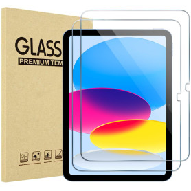 ProCase 2 Verre Trempé pour iPad(A16) 11 Pouces 2025, iPad 10ème Génération 10.9 Pouces 2022, Film Protection Screen Protecteur,