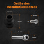 maXpeedingrods 2x étrier Frein Arrière Gauche Droit for Vw Golf 4 1J C 1y Polo Kit 1J061542
