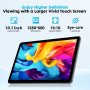 Aobante 10" Android 15 Tablet: 24 GB RAM + 128 GB ROM (1 TB Max), Octa-Core, 1280x800 HD IPS Touchscreen, 5MP+8MP Cameras, 6000m