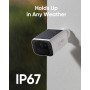 eufy Security, eufy Camera Surveillance WiFi exterieure sans Fil Solaire SoloCam S220, 2 Pack, résolution 2K, Compatibile avec A