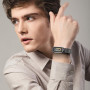 BANGTING Bracelets Acier Compatible avec Xiaomi Mi Band 10/9/8, Bracelet Metal de Remplacement pour Mi Band 10/9/8