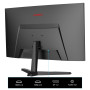 KOORUI 24'' Ecran PC Gamer Incurvé, 180Hz 1ms FHD PC Moniteur Gaming 1500R, Adaptive Sync VESA 100x100mm, Inclinaison réglable, 