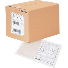Jeco - Lot de 250 feuilles A4 avec étiquette autocollante Colissimo Chronopost intégrée 150 x 100 mm souche détachable 34,99 €