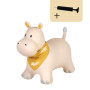 Kindsgut Animal Sauteur pour Enfants, Couleurs discrètes et Modernes, détails soignés, Pompe à air Incluse, Hippo