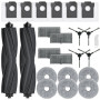Kit d'accessoires pour Dreame L10s Ultra Gen 2/ L10s Pro Ultra Heat/ L40 Ultra AE/ X30 Ultra/Mova E30 Ultra, 2 Brosse Principale