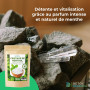 DETOX ORGANICA Cristaux de Menthe - Sauna et Inhalation Rhume - 100g de Menthe 100% Naturelle - Grands Cristaux de Qualité Supér