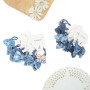 KAQILE Lot de 20 élastiques à cheveux multicolores pour bébé, avec nœud non métallique, accessoires de cheveux pour petites fill