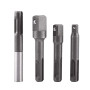 Walfront 4Pcs 1/4" 3/8" 1/2" Porte Embouts SDS, SDS-Plus Magnétique Extension de Vissage Tournevis