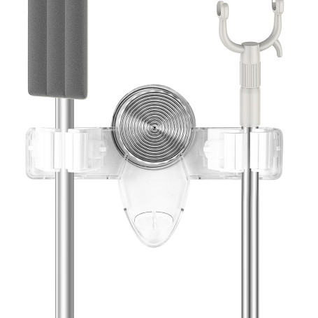 xyuayamz Porte Balais Mural, Ventouse Accroche Serpillère Mural, Support Mural Balai Sans Percer, Rangement Balai pour Votre Cui