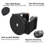 MUTUACTOR Porte - balai à balai magnétique,balai magnétique robuste pour outils de garage,garage cuisine buanderie rangement et 