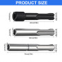 3 Pièces Adaptateur Porte Embout SDS Plus D'outil Rapide Convertisseur Adaptateur Tige Hexagonale Adaptateurs de Mandrin SDS For