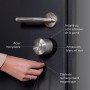 Nuki Smart Lock Pro avec Bluetooth, WiFi & Matter, Intégration maison connectée facile, Serrure électronique pour verrouillage d