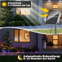 SOLARBABY Lot de 4 Guirlande Lumineuse Exterieur Solaire,4x11.5m Total 400 LED Guirlande Lumineuse Solaire Étanche 8 Modes, Guir