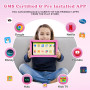 SANNUO Tablette Enfants 7 Pouces Android Tablette Éducative Enfant avec Écran HD, 8Go RAM+64Go ROM(TF 256Go), Contrôle Parental,
