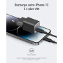 Anker Chargeur iPhone 511 (Nano 3) USB C, GaN 30 W - PIQ 3.0 PPS - Compatible avec iPhone 17 Plus/ 17 Pro Max/16/15/14/13, Galax