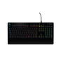 Logitech G G213 Prodigy Gaming Keyboard, LIGHTSYNC RGB, Touches Mech-Dome, Résistant aux Mors, Boutons multimédia, AZERTY Layout