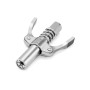QWORK® Embout Pompe à Graisse, 1/8" NPT 10000 PSI Double Poignée Coupleur G, Adapté aux Graisseurs Standard M6/M8/M10/M12/M14