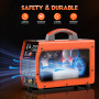 FEIFANKE Poste A Souder TIG AC DC 230V 200A IGBT Inverter Poste à Souder Pulsion Aluminium Poste à Souder 7 en 1 avec Affichage 