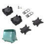 Kit Membrane Hiblow Hp 100,Kit Reparation Hiblow Hp 100,Rempment Complet Du Kit De Réparation De Reconstruction Du Diaphragme De
