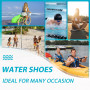 Hanani Chaussures Aquatiques pour Homme et Femme Séchage Rapide Chaussures de Surf Chaussures de plongée Légères Chaussons de Na