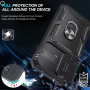 LeYi Coque pour Samsung A23 5G Antichoc Protection de la Caméra: 2 Verre Trempé,Samsung A23 4G et Anneau Support, PC Dur Anti-Ch