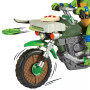 Playmates - TMNT: Mutant Mayhem - Ninja Kick Cycle with Leonardo Figure