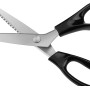 Fixinus Ciseaux en tissu zigzag 23,5 cm Ciseaux professionnels de tailleur, ciseaux de coupe en acier inoxydable, ciseaux tranch