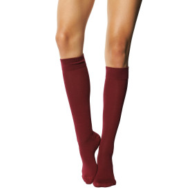 MILENA Chaussettes De Contention Femme Confortables – Manchon Compression Mollet – Chaussettes Hautes Mode – Élégantes Pour Cosp