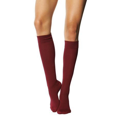 MILENA Chaussettes De Contention Femme Confortables – Manchon Compression Mollet – Chaussettes Hautes Mode – Élégantes Pour Cosp