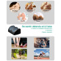 LAOBEN Masseur de Pieds Avec Chauffage, Massage Shiatsu PéTrissant, Relaxant Les Muscles Des Pieds et Des Jambes, Masseur de Jam