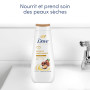 DOVE - Crème de douche Advanced Care Surgras Nourrissant - A l'huile d'argan - Testé dermatologiquement - Sensation de peau douc
