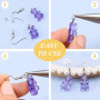 JEYORZY 150 PCS Crochet Boucles D'oreilles, Crochets Fil D'oreille, Crochets de Boucle d'Oreilles, Fermoir Boucles d'oreilles Ki