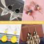 JEYORZY 150 PCS Crochet Boucles D'oreilles, Crochets Fil D'oreille, Crochets de Boucle d'Oreilles, Fermoir Boucles d'oreilles Ki