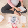 MUYAPAY Protège carnet de santé,Housse de carnet de santé avec fermeture éclair en feutre,Couverture carnet de santé bébé,pour T