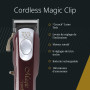 Wahl Cordless Magic Clip - Tondeuse à cheveux pour mélanger, rouge