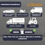 Allstric® Test CO2 Joint de Culasse | Testeur Joint de Culasse pour Voiture & Moteur | Kit Universel 50 Tests avec Liquide Réact