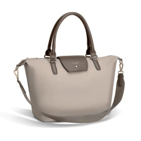 David Jones - Sac à Main Cabas Nylon Femme - Fourre-Tout Sac Shopping Souple - Shopper Tote Porté Epaule Bandoulière Capacité Mo