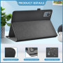 KATUMO Coque Etui Universel pour Tablette 10-10,1 Pouces Housse Protection pour Blackview/TECLAST/FACETEL/Lville/DOOGEE/XCX/Wqpl