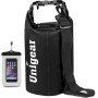 Unigear Sacs Imperméables/Sacs Etanches/Dry Bag (2L/5L/10L/20L/30L/40L) pour Activités de Plein Air et Sports Aquatiques Camping