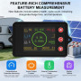 Moniteur de batterie DC 8-100V 300A testeur de batterie indicateur de courant de Batterie capacité moniteur avec capteur shunt e