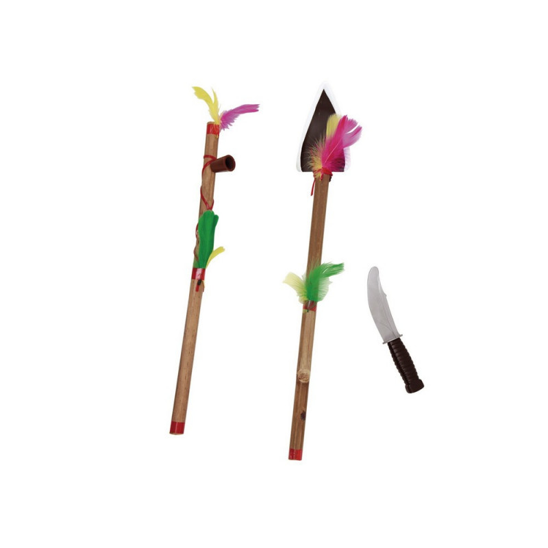 Image secondaire de Accessoires de costumes My Other Me 2 Pièces Amérindien